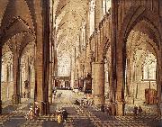 NEEFFS, Pieter the Elder Interior of a Church ag France oil painting reproduction